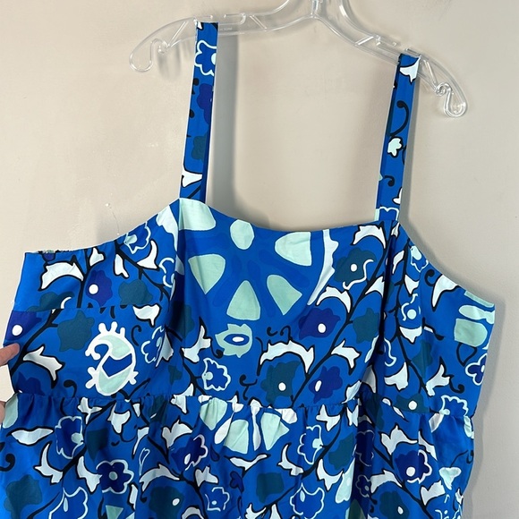 NWT Women Rhode x Target Limited Edition Zinnia Floral Tiered Mini Dress Size 4X - Picture 8 of 15